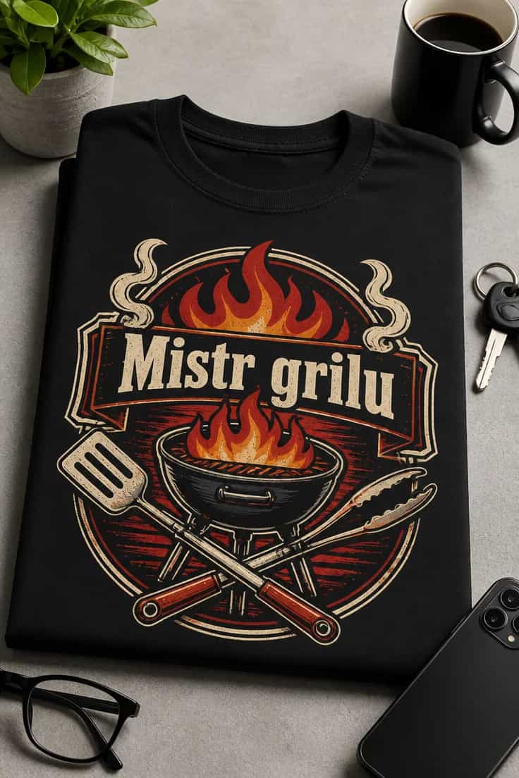 Grilovací tričko Mistr grilu