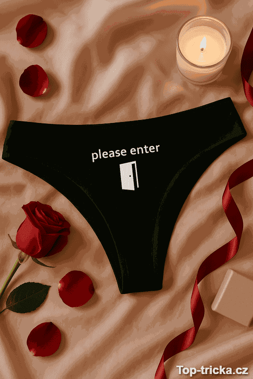 Vtipné dámské kalhotky please enter