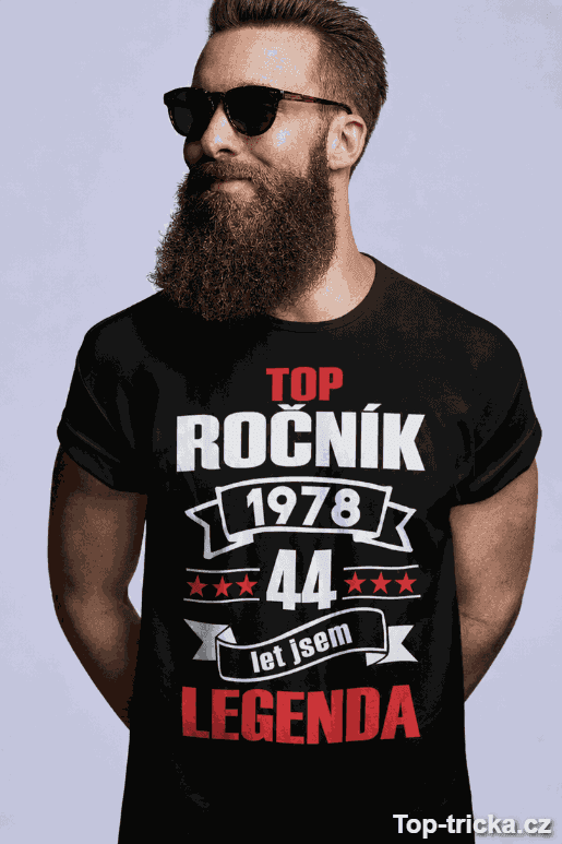 Vtipné tričko top ročník
