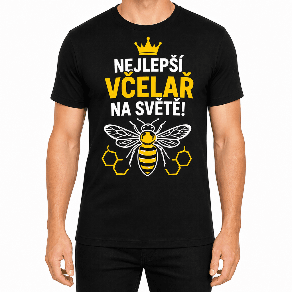 Tričko pro včelaře – NEJLEPŠÍ VČELAŘ NA SVĚTĚ!