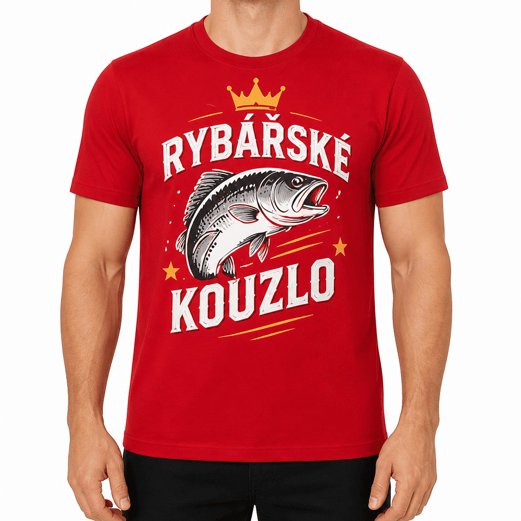 Tričko pro rybáře – RYBÁŘSKÉ KOUZLO