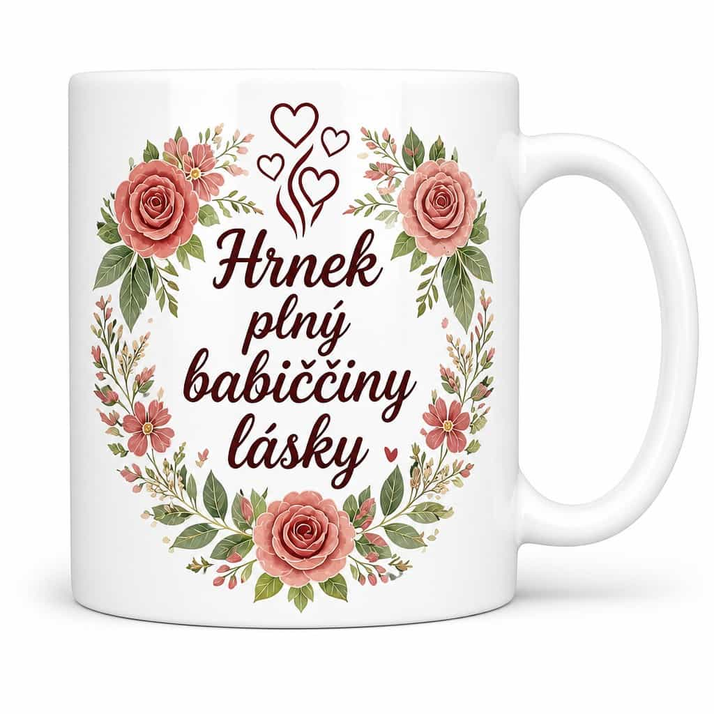 Hrnek pro babičku: Hrnek plný babiččiny lásky