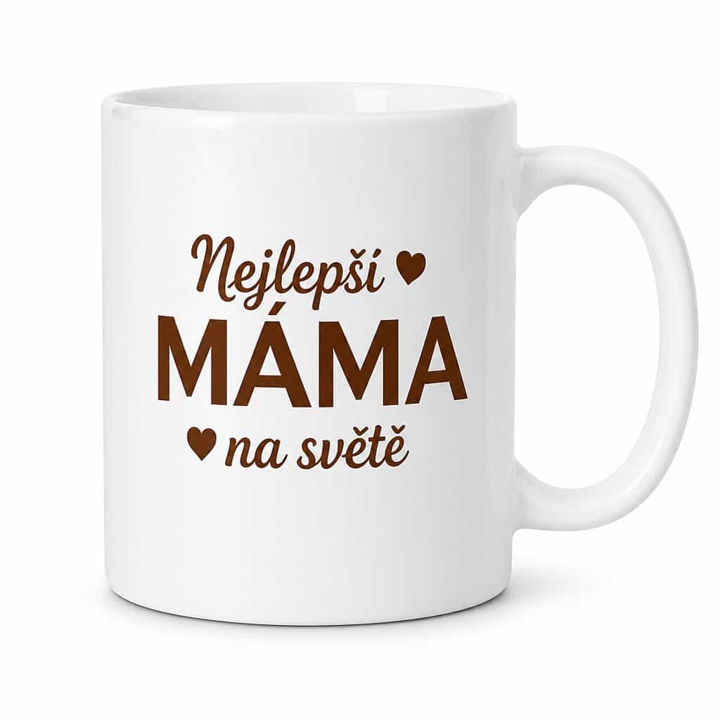 Vtipný hrnek nejlepší máma na světě
