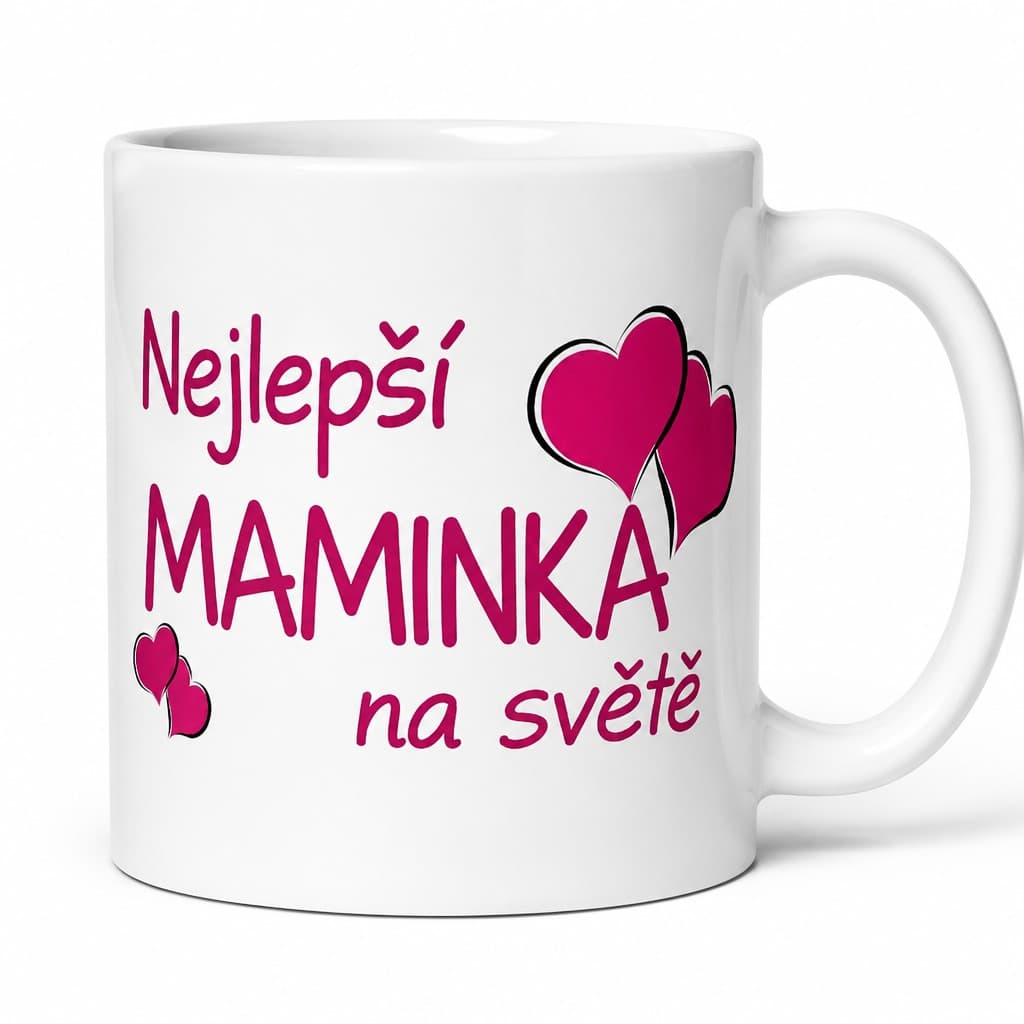 Vtipný hrnek nejlepší maminka na světě