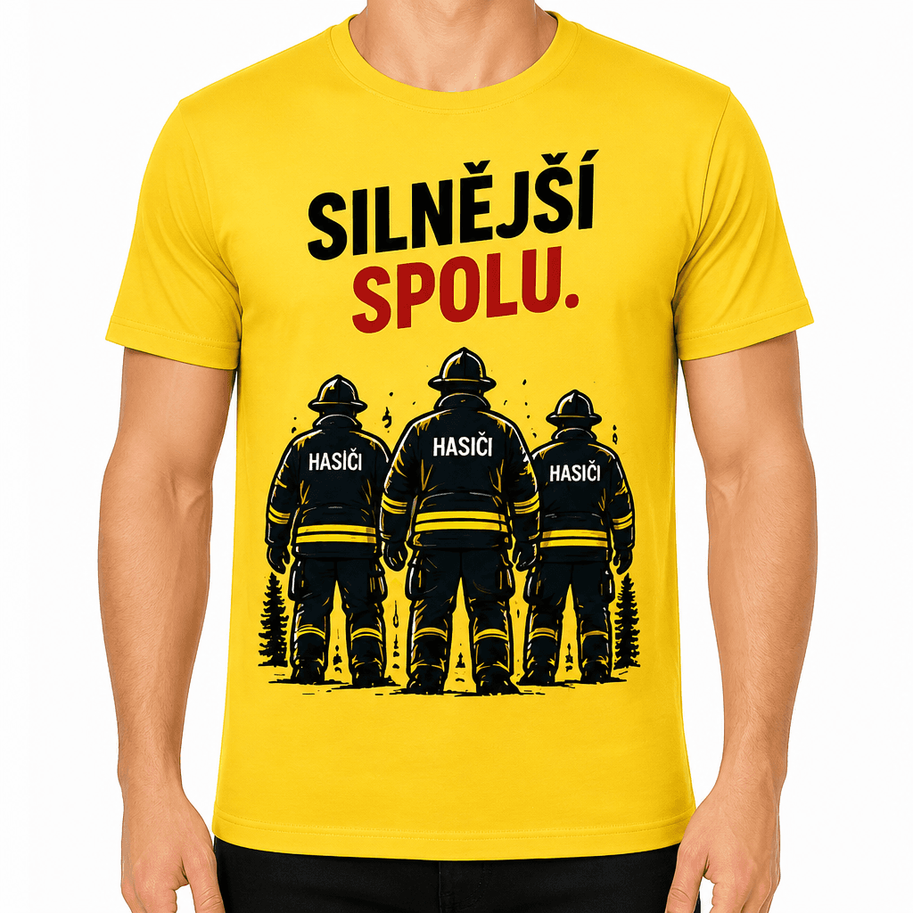 Tričko pro hasiče – Silnější spolu.