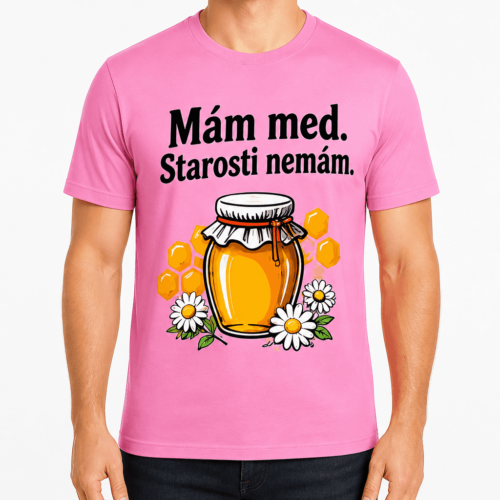 Tričko pro včelaře – Mám med. Starosti nemám.