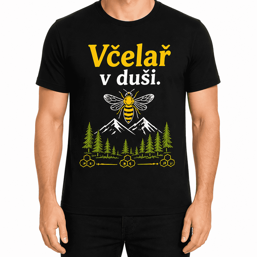 Tričko pro včelaře – Včelař v duši.