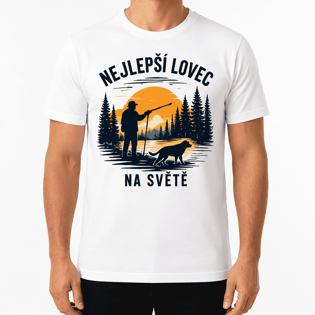 Myslivecké tričko – Nejlepší lovec na světě
