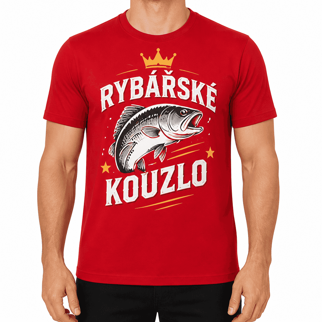 Tričko pro rybáře – RYBÁŘSKÉ KOUZLO