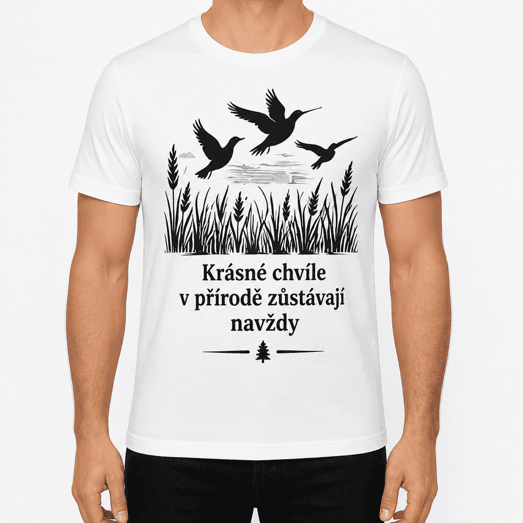 Myslivecké tričko – Krásné chvíle v přírodě zůstávají navždy