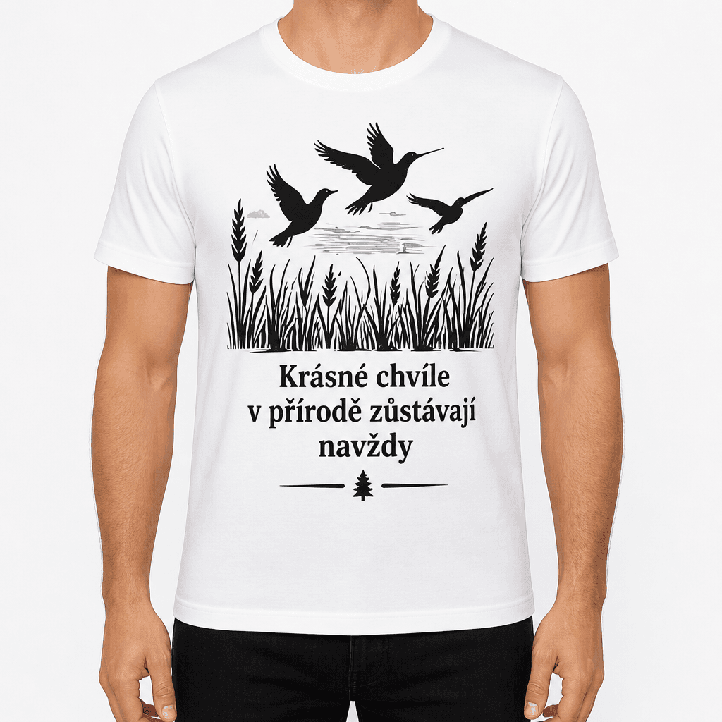 Myslivecké tričko – Krásné chvíle v přírodě zůstávají navždy