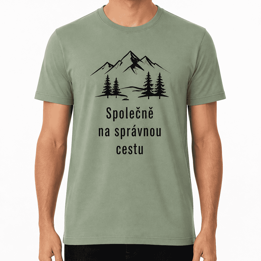 Tričko pro kolegu – Společně na správnou cestu