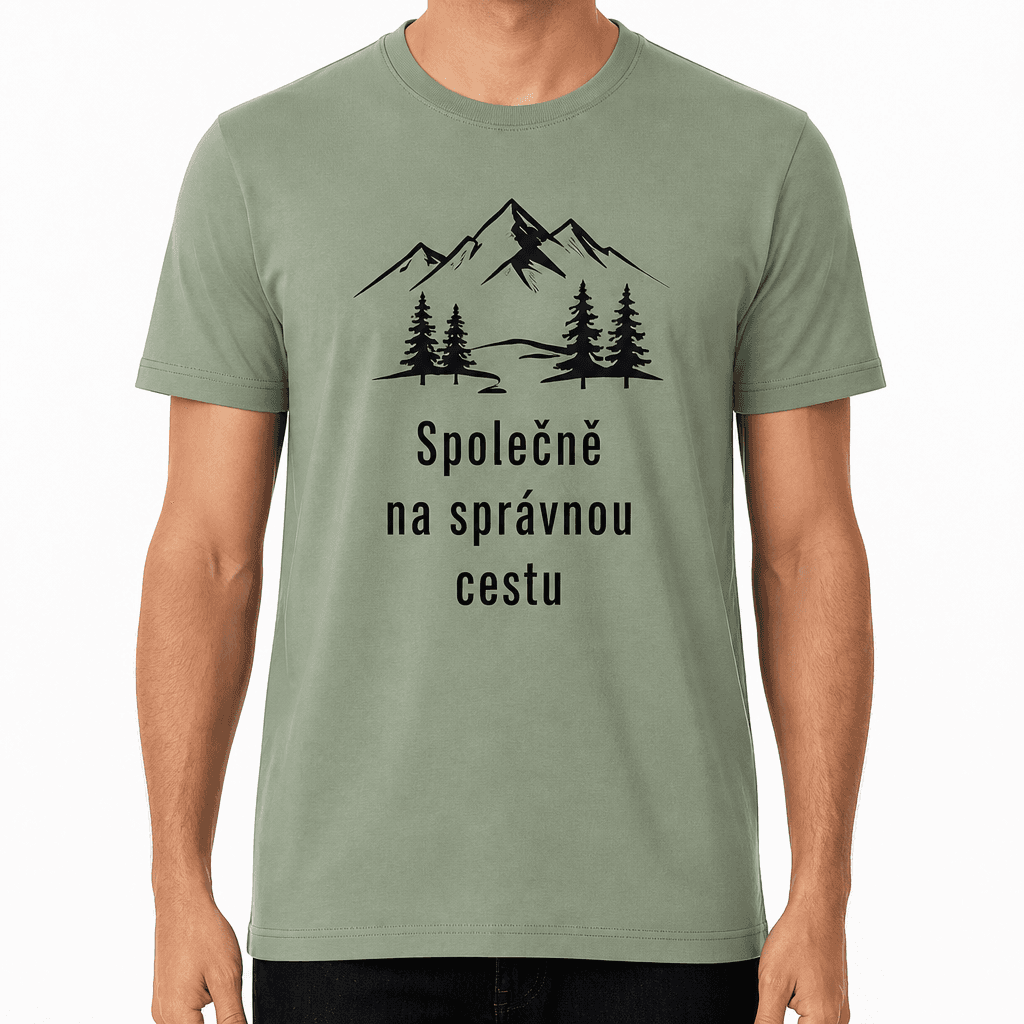Tričko pro kolegu – Společně na správnou cestu