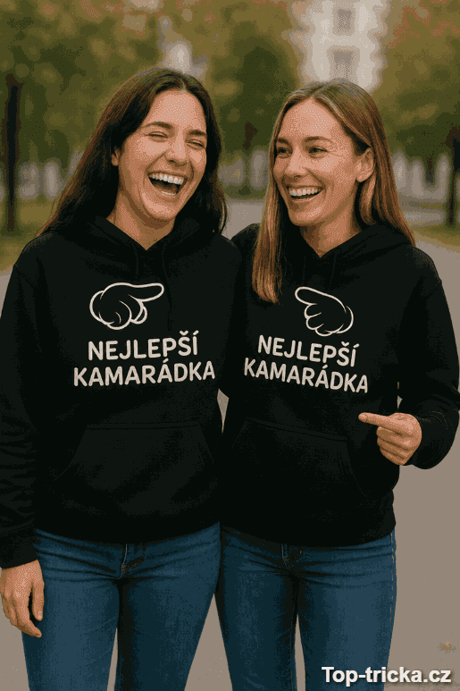 Párová mikina nejlepší kamarádka