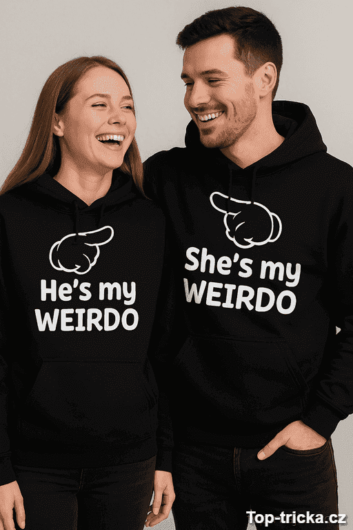 Párová mikina Weirdo