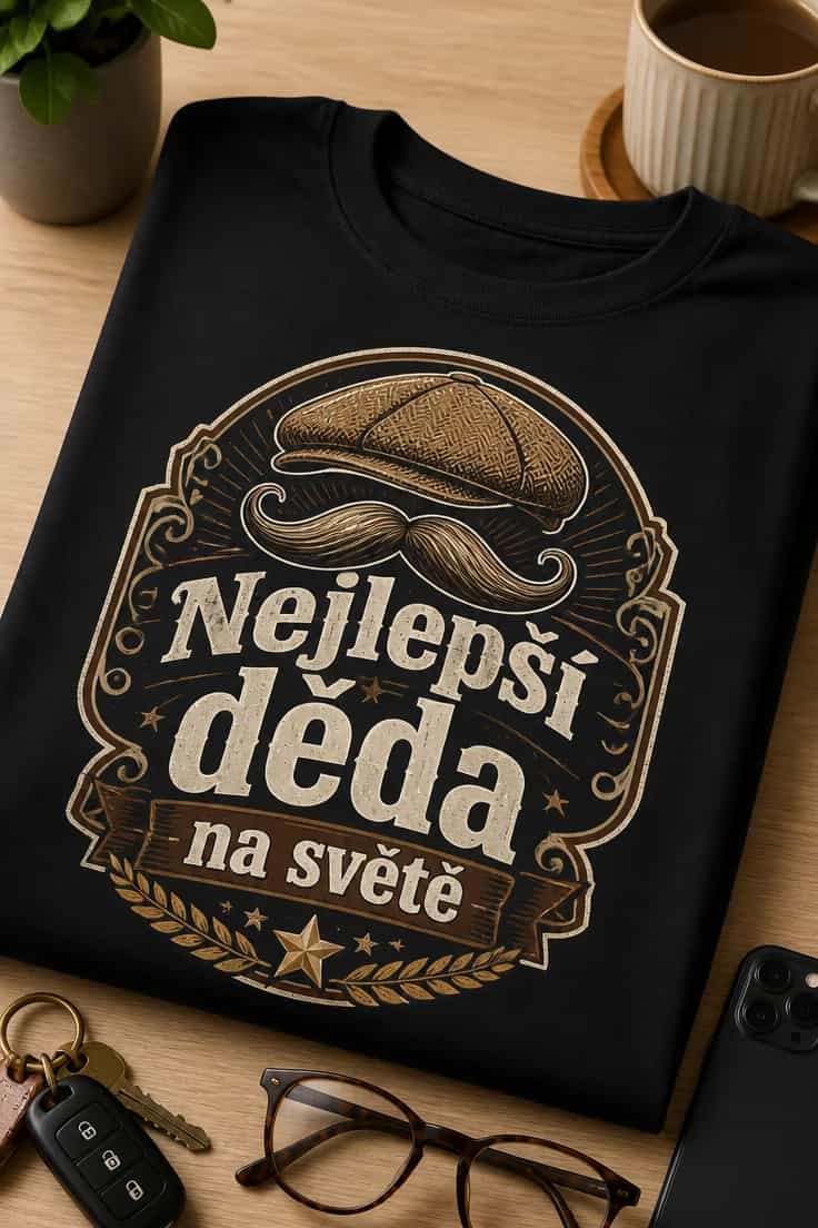 Tričko pro dědu – Nejlepší děda na světě