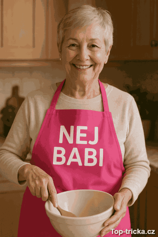 Vtipná zástěra nej babi