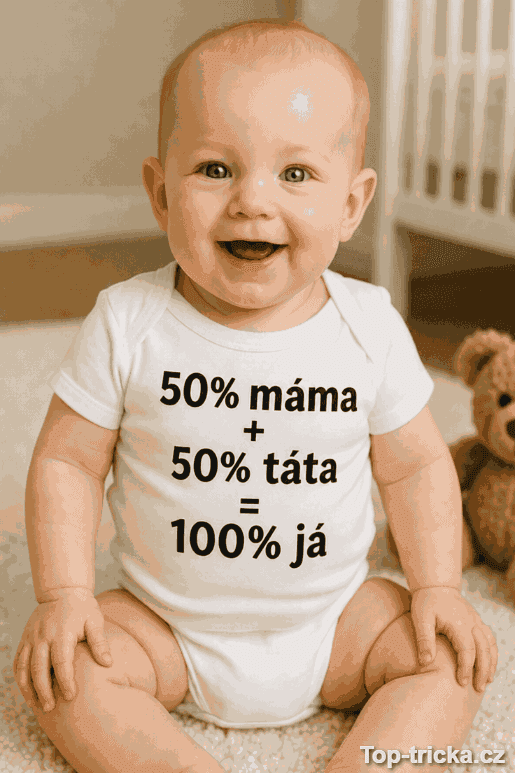 Vtipné dětské body 100% já