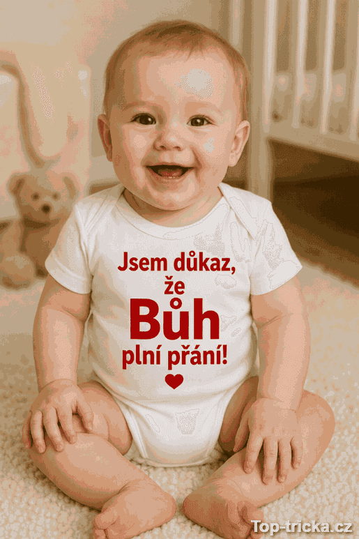 Vtipné dětské body důkaz že Bůh plní přání