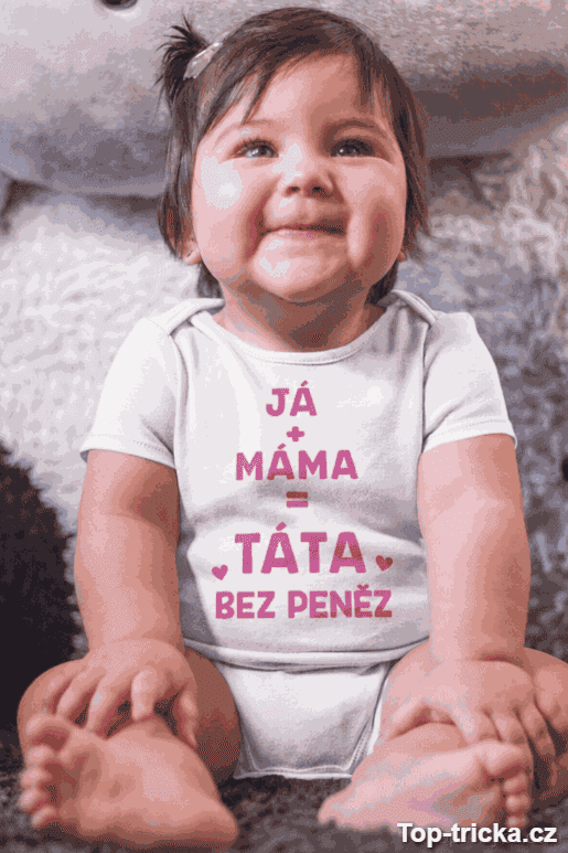 Vtipné dětské body táta bez peněz