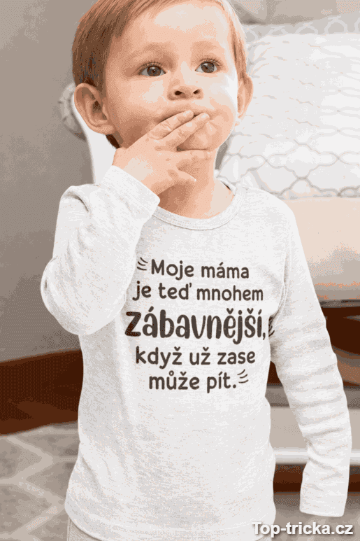 Vtipné dětské body zábavná máma