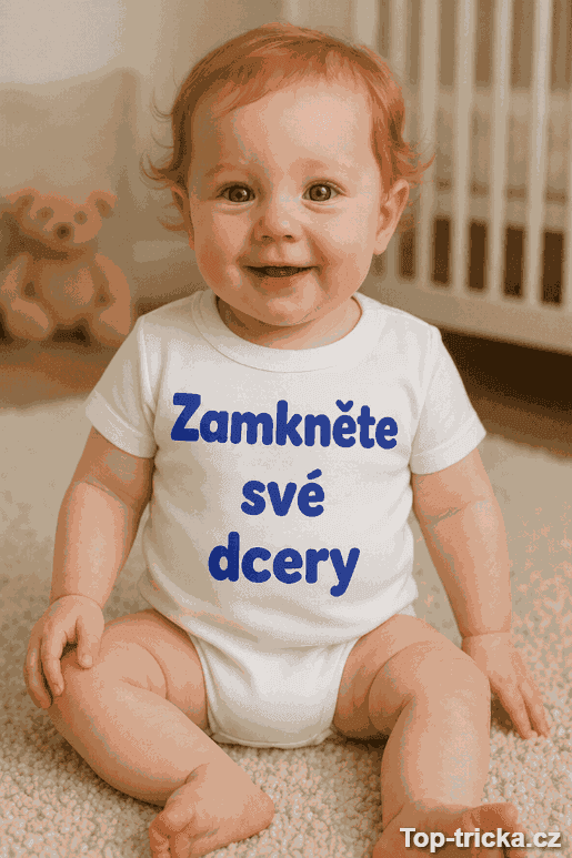Vtipné dětské body zamkněte své dcery