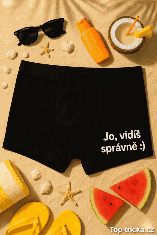 Vtipné pánské spodky jo vidíš správně