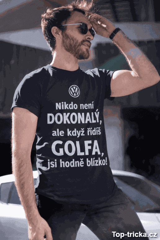 Vtipné tričko dokonalý s vlastní značkou auta