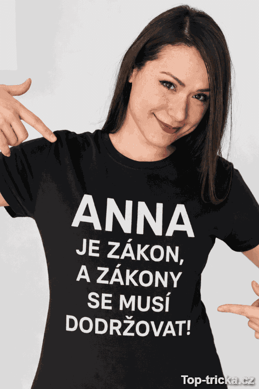 Vtipné tričko je zákon s vlastním jménem