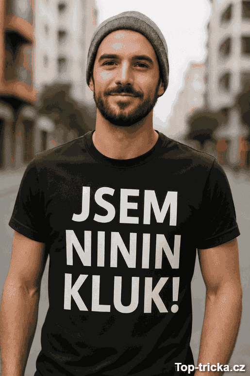 Vtipné tričko jsem kluk s vlastním jménem