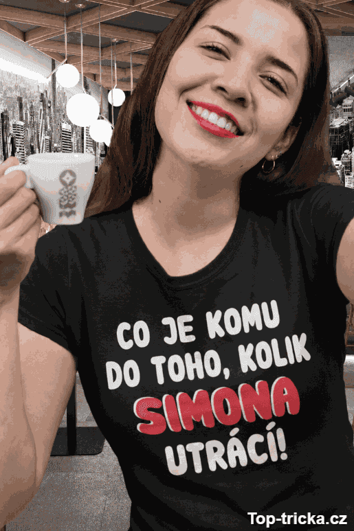 Vtipné tričko kolik utrácí s vlastním jménem