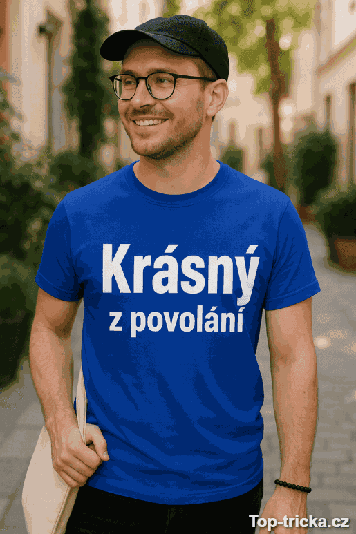 Vtipné tričko krásný z povolání