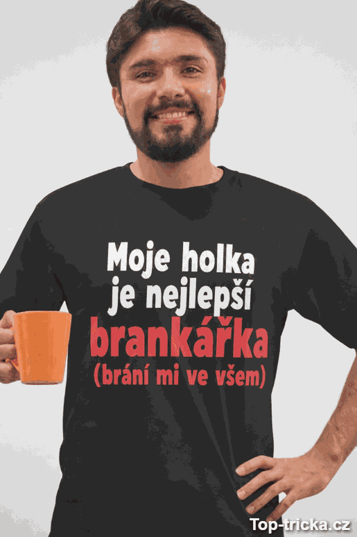 Vtipné tričko nejlepší brankářka