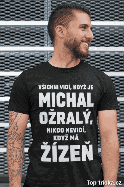 Vtipné tričko žíznivý s vlastním jménem