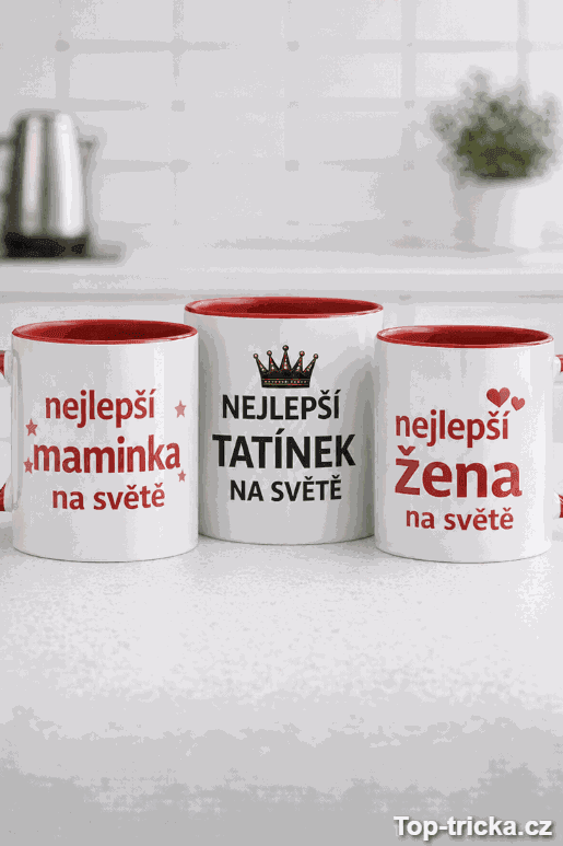 Vtipný hrnek nejlepší na světě s vlastním slovem