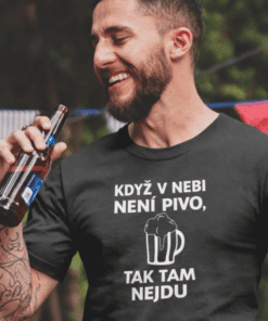 Když v nebi není pivo - Tričko