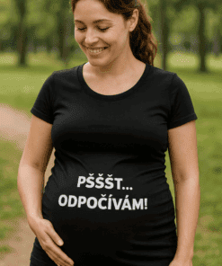 Odrážející komfort a styl pro těhotné ženy.