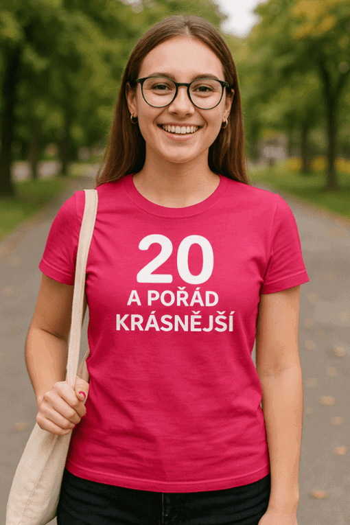 Optima tričko s potiskem.