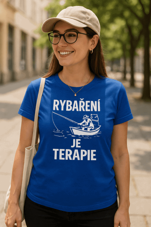 Optima rybaření tričko pro milovníky rybolovu.