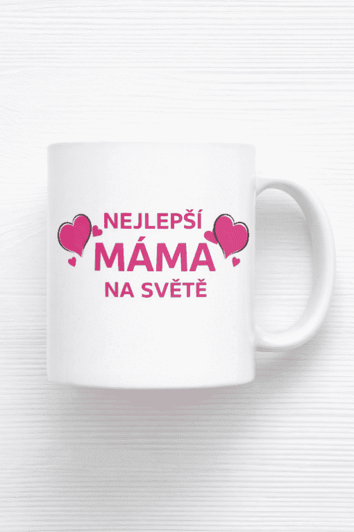 Kvalitní keramický hrnek pro maminky na denní použití. Ideální dárek pro maminku.