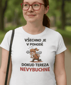 Kvalitní tričko s potiskem, luxusní materiál a originální design. Skvělý dárek nebo osobní styl.