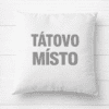 Polštář s nápisem Tátovo místo, ideální dárek pro tatínky. Komfortní a osobní dekorace do obýváku či ložnice.