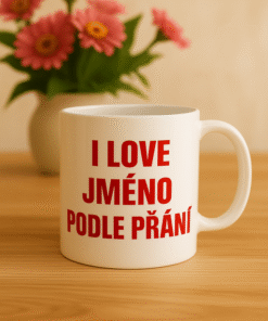 Hrnek I love (jméno podle přání)