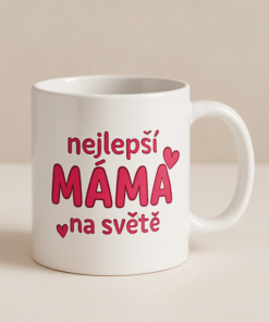 Šálek na Den žen nejlepší/í (slovo podle přání) na světě