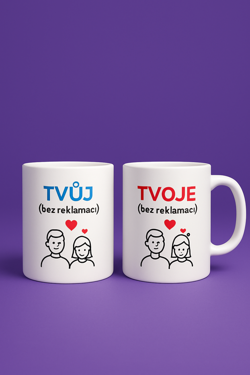 Šálky tvůj tvoje (komplet)