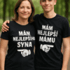 Vhodné tričko pro maminku a syna s osobním sdělením, ideální dárek pro maminky a jejich děti.