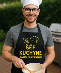 Optima kuchařská čepice a oblečení.