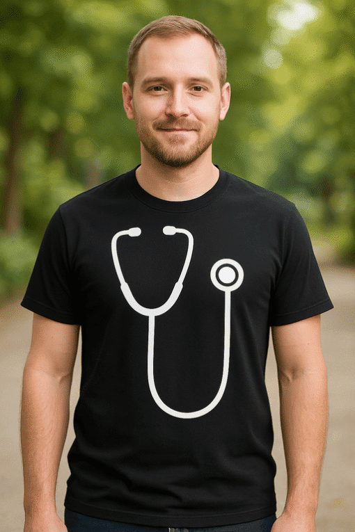 Reflektor na lékařský stéthoskop, zdravotnictví, lékař, medicína.