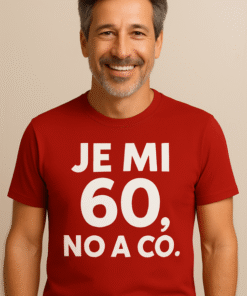 Vtipné tričko Mám 60 – a co?