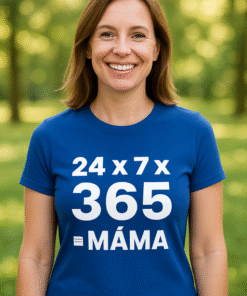 Vtipné tričko máma celý rok